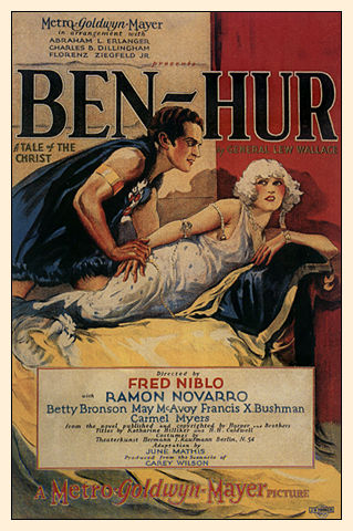 Filmplakat zu Ben Hur 1926
